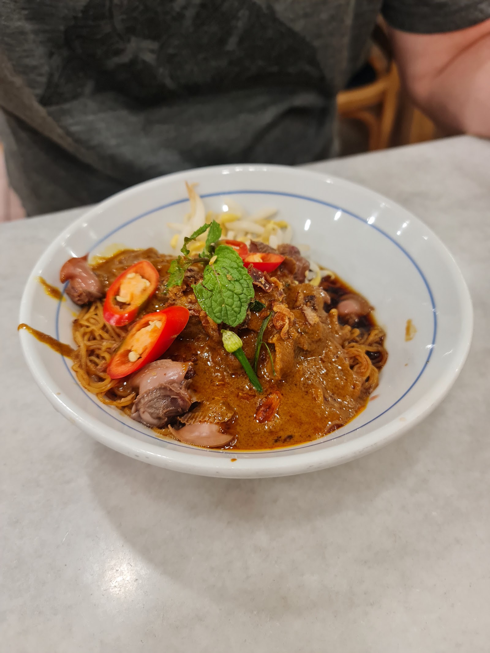 仁当牛肉全蛋麵 Rendang Beef Egg Noodles